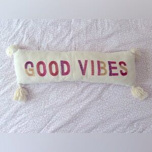 Good Vibes Decorative Pillow